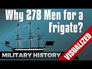 Why 278 Men for a Frigate? #Nelson's Navy