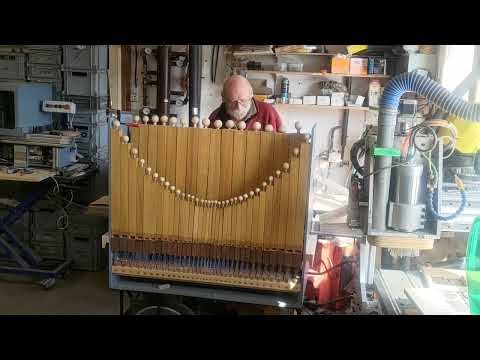 Fugue en Ré m orgue de barbarie Js Bach
