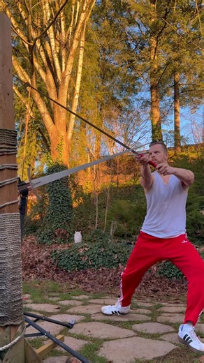 Longswords thrust drill #hema #martialarts #sword