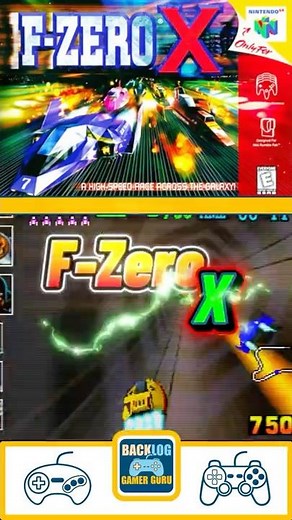 The fastest N64 Game ever - F-Zero X 🚀 #n64 #retrogaming