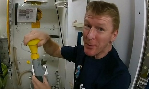 Tim Peake explains how astronauts go to the toilet in space – video