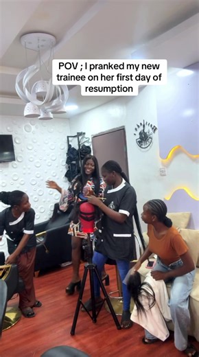 Pranking My New Trainee on Her First Day