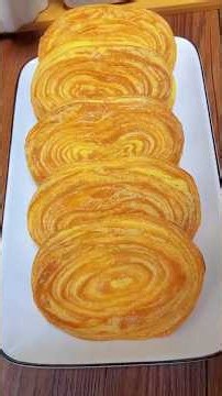 Simple ingredients. Easy &simple Flaky pastry recipe. How to make snack at home. Yummy &fast snack.
