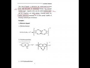 Analytical Chemistry 2 Complexometry