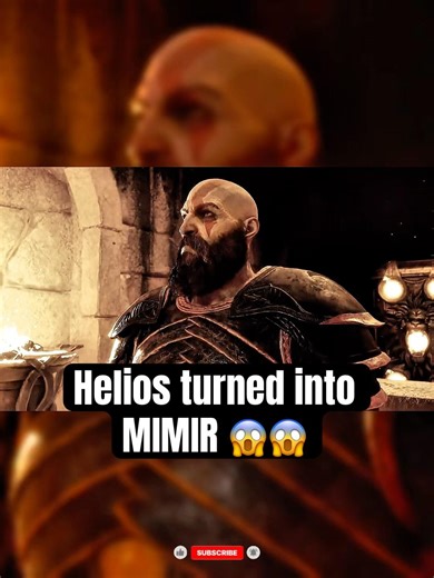 This scene broke Kratos and nearly killed Mimir #godofwarragnarok #kratos #gaming