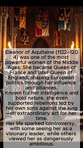 Powerful Queens of Middle Ages | Eleanor of Aquitaine