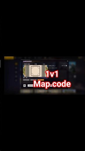 map code #freefire #gameover #mapcode