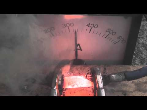 NiCad battery overcharged