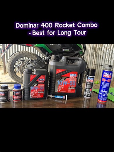 Mejor Aceite para Bajaj Dominar 400: Liqui Moly 10W-50