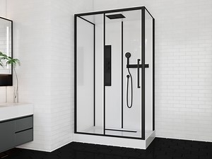 [Hot Item] Luxury Hotel Models Aluminium Shower Sliding Door Shower Cubicles