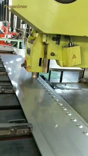 Dimple plate jaket manufacturing process: punching process#brewhouse