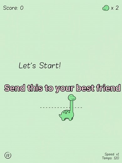 Dinosaur Game Song - Send It to a Friend