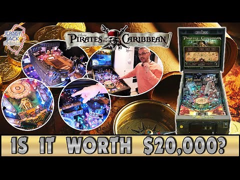 Is it worth $20,000? | Pirates of the Caribbean by Jersey Jack Pinball Machine | First impressions