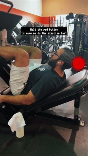 Hold the red button! lol, it's a prank