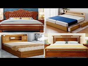 Wooden simple bed design latest model | Top 20 affordable bed design simple and decent