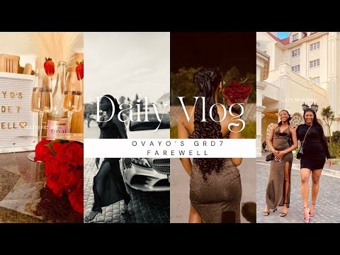 Get ready with Ovayo/ Daughters grd7 Farewell/ The boardwalk hotel/ solo dinner/ Gqeberha YouTuber