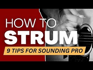 How To Stop STRUMMING Like A BEGINNER