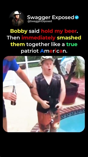 Real American Cowboy Cracks Two Beers Together 🍺🤠