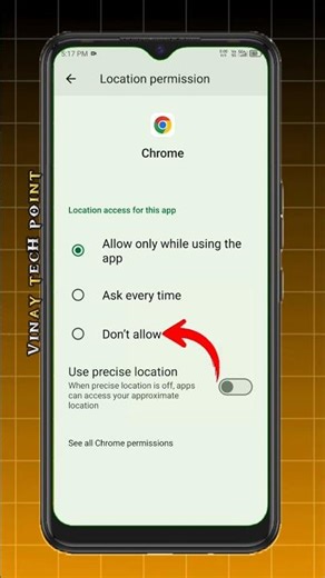 Third-Party Apps Ki Location Kaise Control Kare 📍 | Stop App Location Access Fast #shorts #chrome