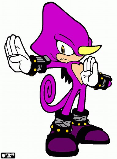 Espio coloring page, printable Espio
