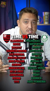 172K views · 588 reactions | TIME vs TIME - Flamengo x Palmeiras! Qual o melhor? #trivia #futebol #brasileirao #palmeiras #flamengo #endrick #gabigol | Projeto Trivia | Facebook