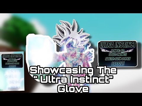 Ultra Instinct Glove Showcase! | Slap Battles Roblox