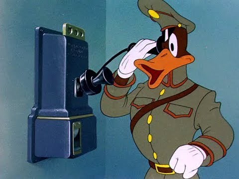 Looney Tunes - Daffy The Commando 1943 High Quality HD