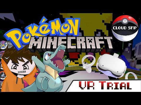 Pixelmon in VR | Oculus Quest 2 Modded Minecraft 1.12.2