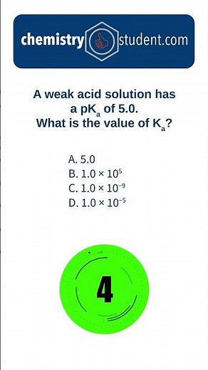 pKa → Ka 🔄 Can You Convert It?
