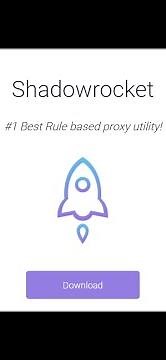 Instructions for installing Shadowrocket