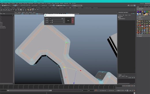 （插件分享出来了）Maya Poly 工具研发 - 圆形插图 - 第二部分