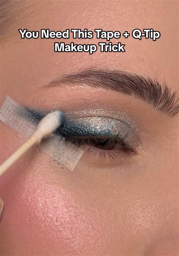 Q-Tip Eye Makeup Trick for Flawless Results