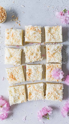 8.5K views · 984 reactions | These Coconut Cream Bars are made with a soft, buttery cookie bar base topped with a light coconut frosting and toasted coconut. A quick and easy treat for spring or summer! Find the recipe here: https://sugarspunrun.com/coconut-cream-bars/ #dessert #coconut #coconutcreambars #dessertbars #madefromscratch #goodeats #getinmybelly #thefeedfeed @thefeedfeed | Sugar Spun Run | Facebook