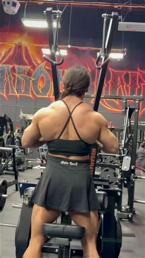 Miss Haley Gym Back Workout #academia #fitness #motivation #muscle #backworkout #gym #aesthetic