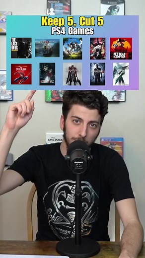 Keep 5, Cut 5 PlayStation 4 Games!