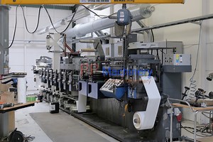 GALLUS ARSOMA EM 280 8 Colours UV Flexo press from 1998