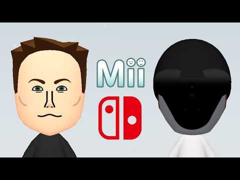 How to Make an Elon Musk + Tesla Bot Optimus Mii on Nintendo Switch