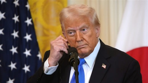 Trump touches on tariffs, DOGE and Jan. 6 investigators in press conference