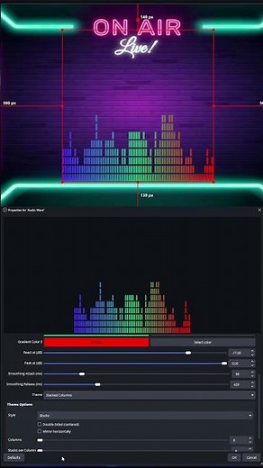 This FREE Audio Waves Visualizer Plugin Makes OBS Streams Look Amazing #AudioVisualizer #OBSPlugin