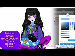 Halloween Vtuber assets 2025