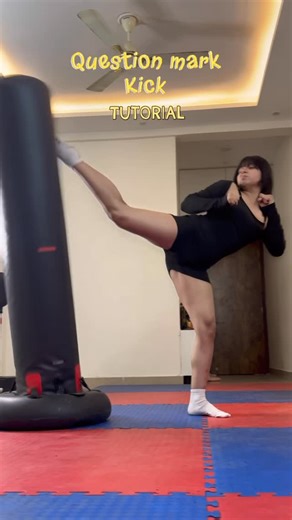 Shraddha Rangarh l Martialarts I fitness l tutorials on Instagram: "‼️Confuse your opponent with this kick ✨‼️ Save & share this tutorial ☑️ Follow @ssma_official_ for more updates #tutorial #mma #taekwondo #anime"