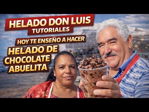 VAMOS A HACER HELADO DE CHOCOLATE ABUELITA HELADOS DON LUIS TUTORIALES está en vivo