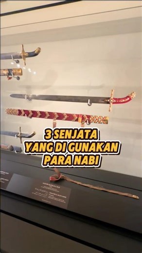 3 Senjata Yang di Gunakan Para Nabi #senjata #nabi #shorts