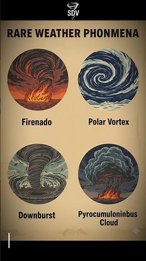 🌪 TOP 4 STRANGEST WEATHER PHENOMENA IN THE WORLD ❄⚡ PART 2 #WEATHER #STORM #EXTREMEWEATHER