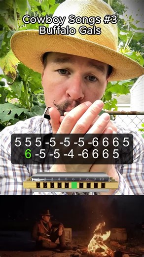 Kasey's Music Method on Instagram: "Cowboy Western Harmonica Tutorial My music books kaseysmusicmethod.com #harmonica #harmonicatutorial #tutorial #fyp #lesson #learn #blues #music #easy #tabs #cowboy #western"