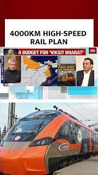 #India’s High-Speed Rail Plan: 4,000 km Corridors and Global Rail Tech Leap