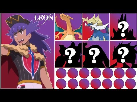 Leon New Pokémon Team ( Sinnoh, Unova)