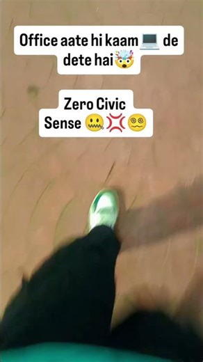 Zero Civic Sense🤐#viral #trending #corporatelife