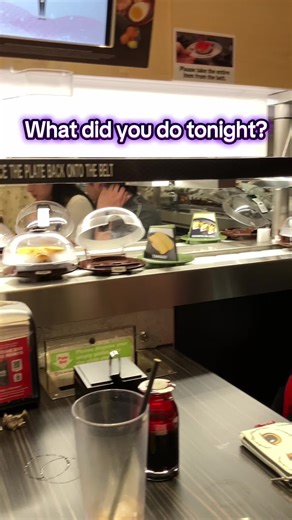 Wanted to try out a new sushi place near us. Very fun experience!! Yummy food!