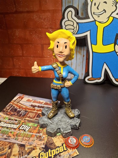 Fallout Bobblehead Vault Girl (fully Handmade) - Etsy